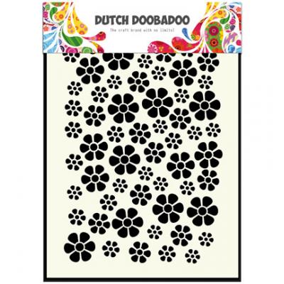 Dutch DooBaDoo Stencil - Flowers